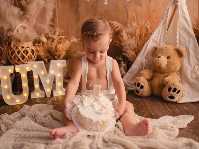 Cake Smash de Luís Gabriel - Cake Smash