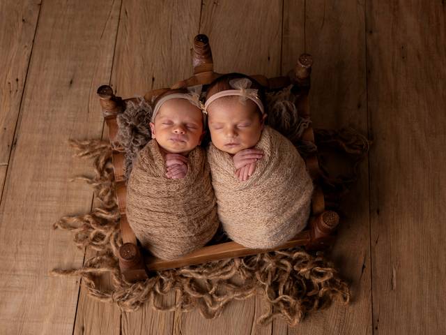 Newborn de Cecília e Sophia