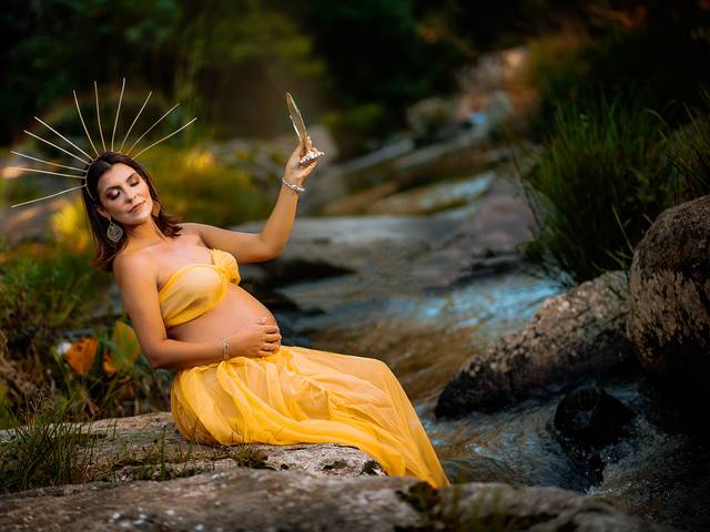 Gestação de Liége - Ensaio Gestante - Martín