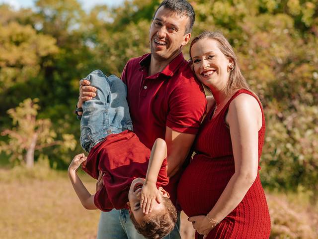 Gestação de Carla - Ensaio Gestante - Antônia