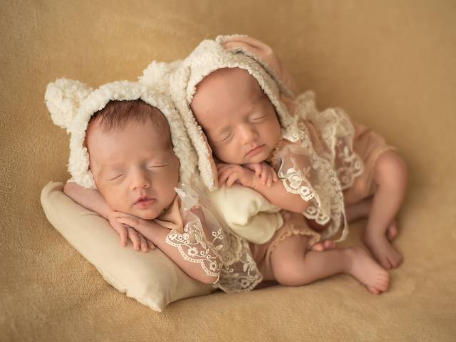Newborn Gêmeos de Newborn Marias