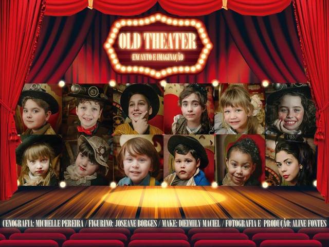 Editoriais  de Old Theater - Encanto e Imaginação