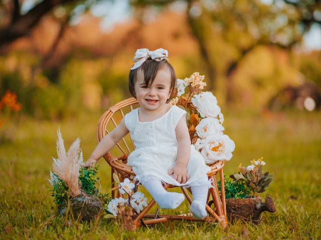 Infantil e Família de Ensaio Infantil - Cecília