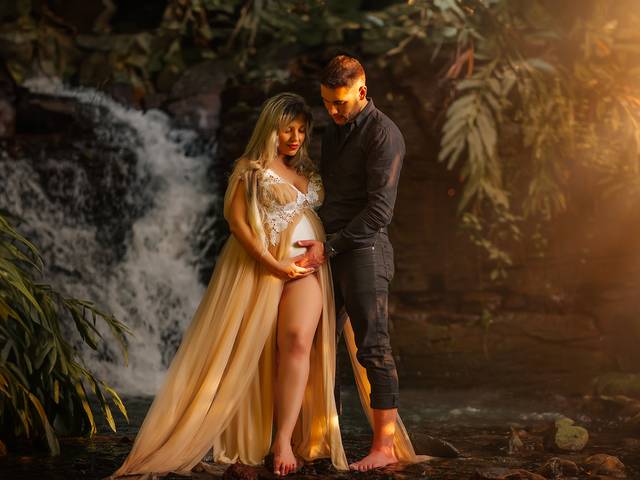 Gestação de Aline - Ensaio Gestante