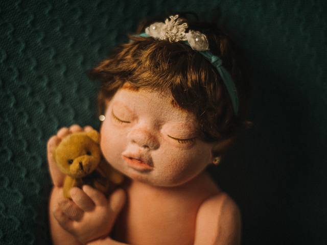 Newborn de Newborn Bebê Reborn - Boneca de Transição Jolie