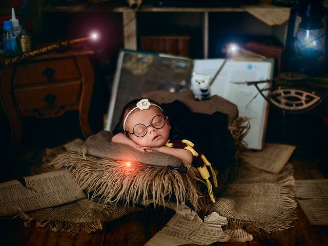 Newborn Temático de Angelina