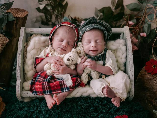 Newborn Gêmeos de Maria Alice & João Arthur