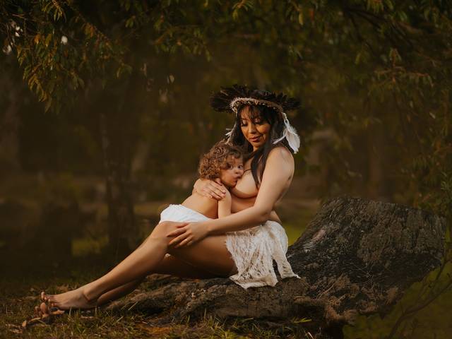 Infantil e Família de Maryely e Família