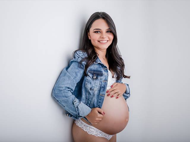 Ensaio Gestante de Erika