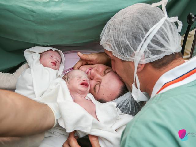 Partos de Nascimento Lavínia e Fernando