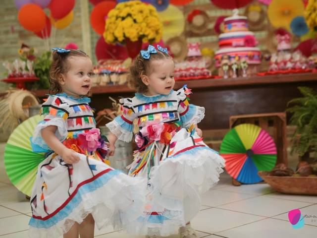 Aniversários de 2 anos - Isadora e Sofia