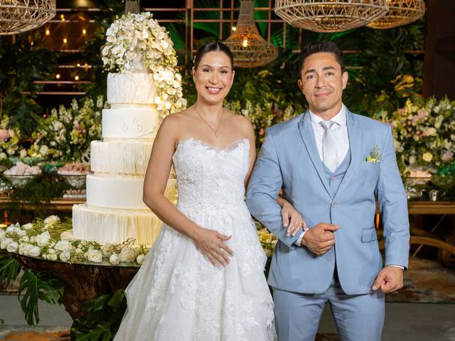 Casamentos de Alinne e Diego