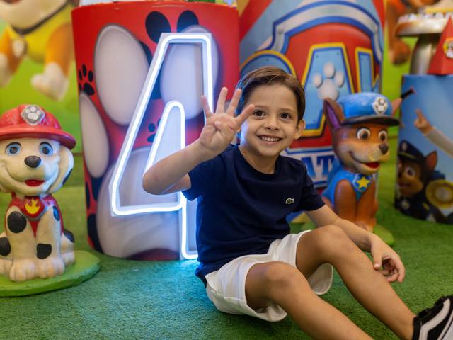 Aniversários de Valdir - 4 anos