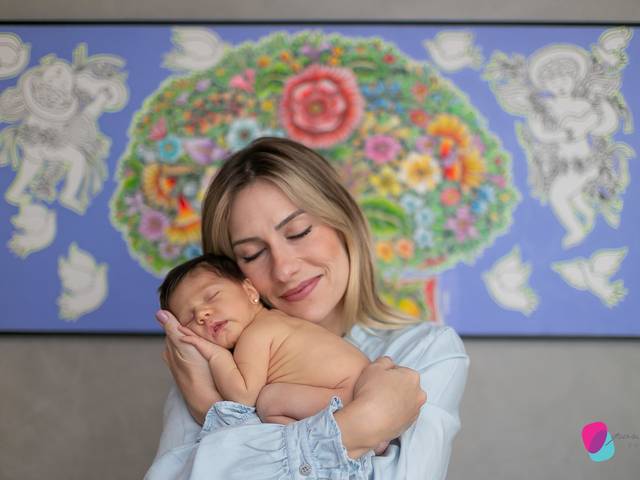 Newborn de Luisa e seus 12 dias