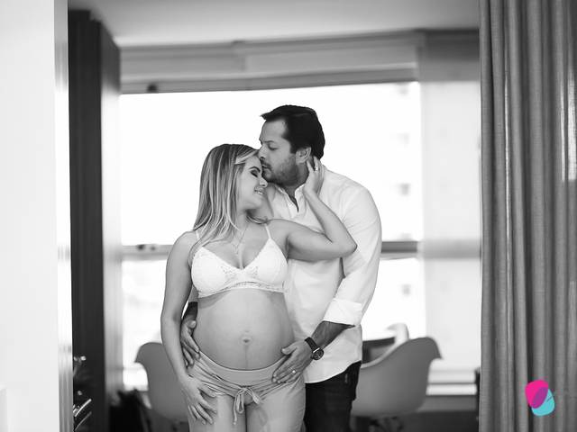 Gestantes de Ellen e Rafael