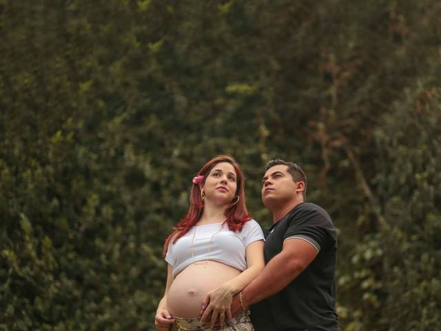 Gestantes de Vivi  - Thiago e Giovana