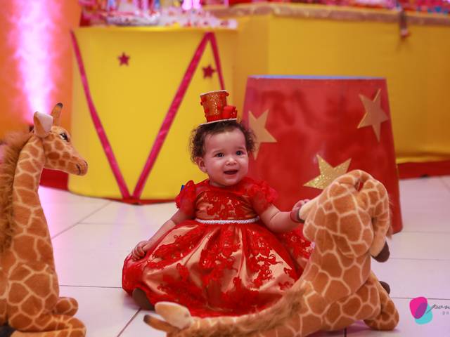 Aniversários de 1 ano - Alicia