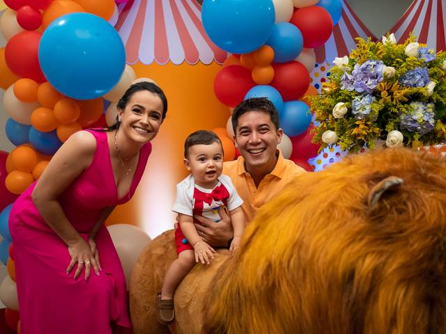 Aniversários de Arthur 1 ano