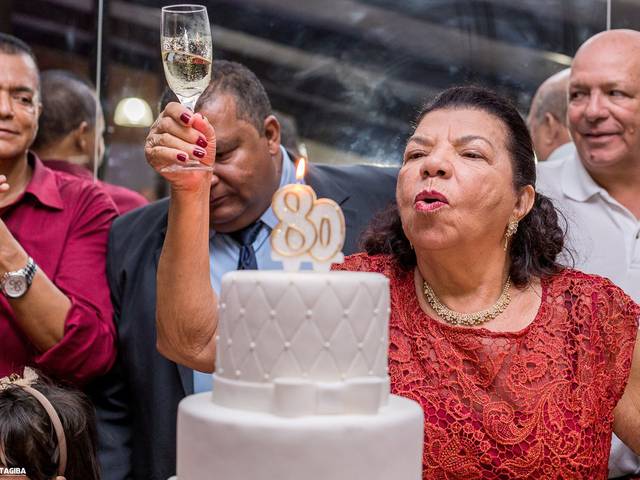 Festas de 80 anos - Dalva Prado