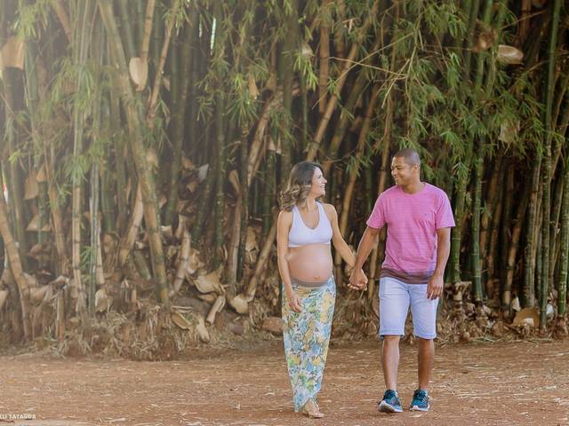 Gestante de a espera do Pietro