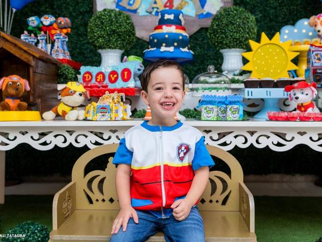 Festas de 4 anos - Davi