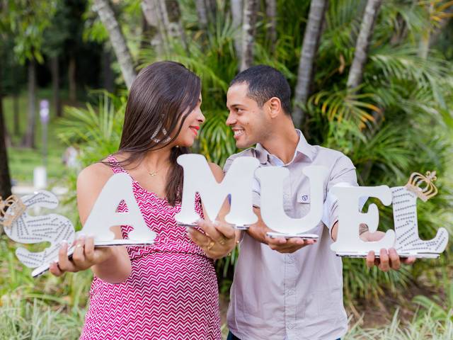 Gestante de a espera do Samuel 