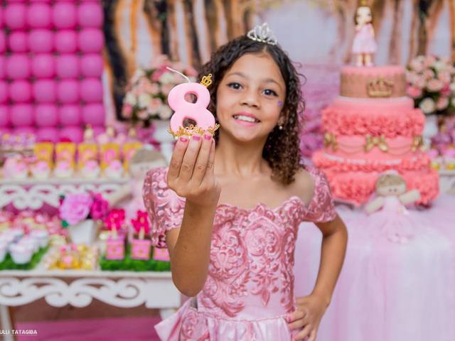 Festas de 8 anos - Maria Clara