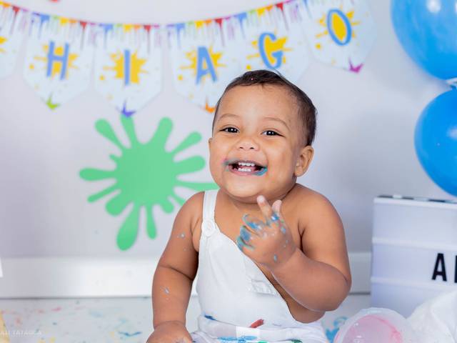 Pintando o 7 de Thiago