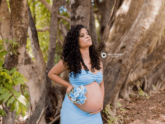 Gestante de Á espera do Kaique