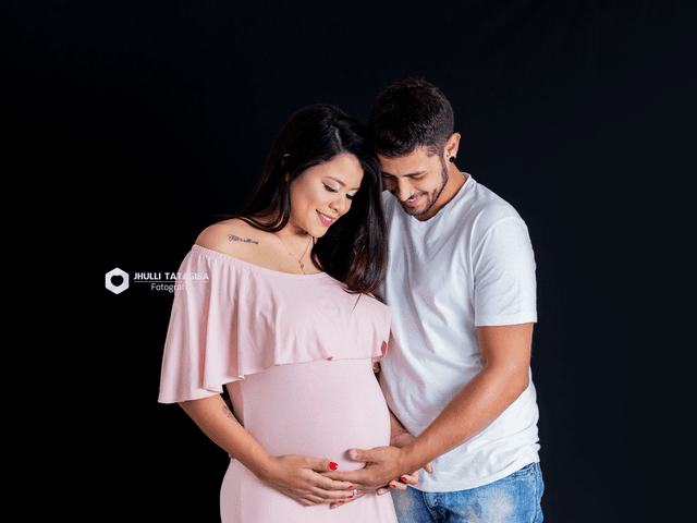 Gestante de à espera do Miguel