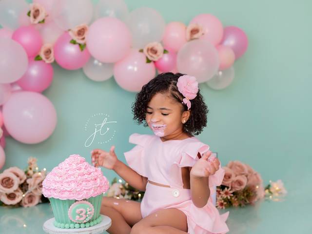 Smash the Cake de Marcela 3 anos