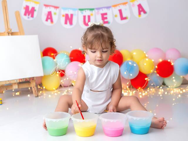 Pintando o 7 de Manuela