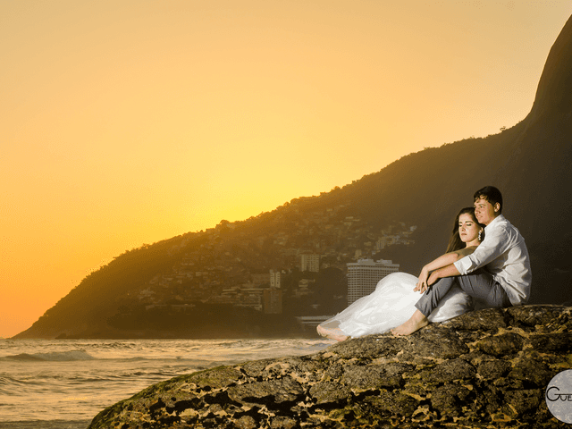 trash the dress de Fernanda e Bruno 