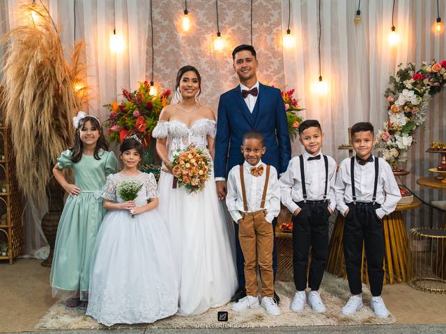 CASAMENTO de Eduarda e Luan