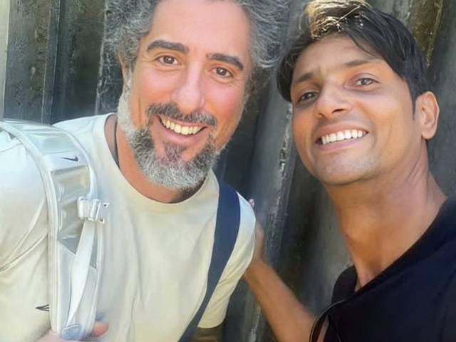 Apresentadores de Romero Silva e Marcos Mion