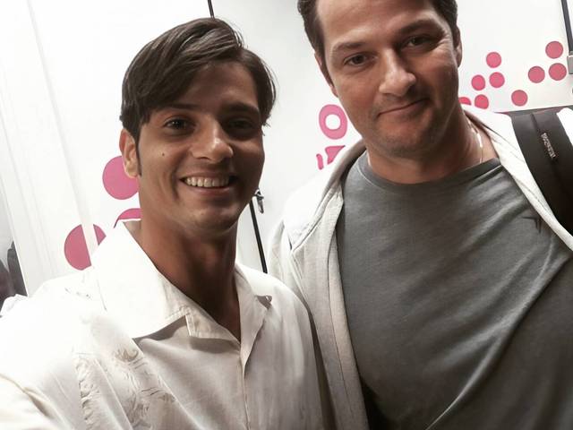 Atores de Romero Silva e Marcelo Serrado