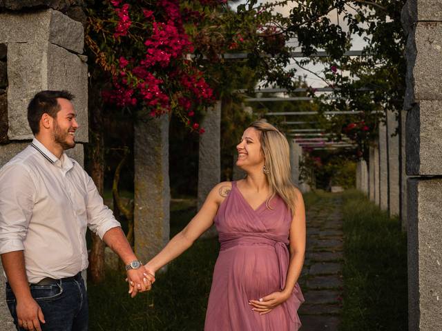 SESSÃO GRÁVIDA de Andreia  e Dino  | Ensaio Fotográfico de Família | A espera de Clara