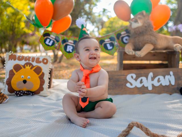 infantil de Smash the cake Murilo