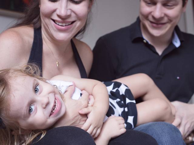 Família de Dani + Tiago + Luísa + André