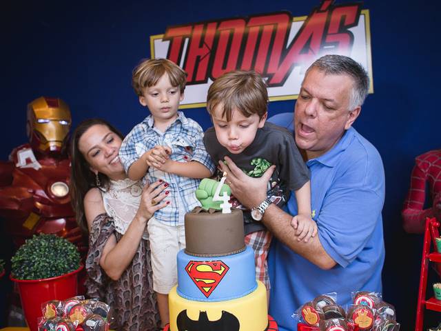 Aniversários de Tomás faz 4