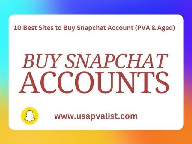 education of Top 10 Website to Buy Snapchat Accounts
