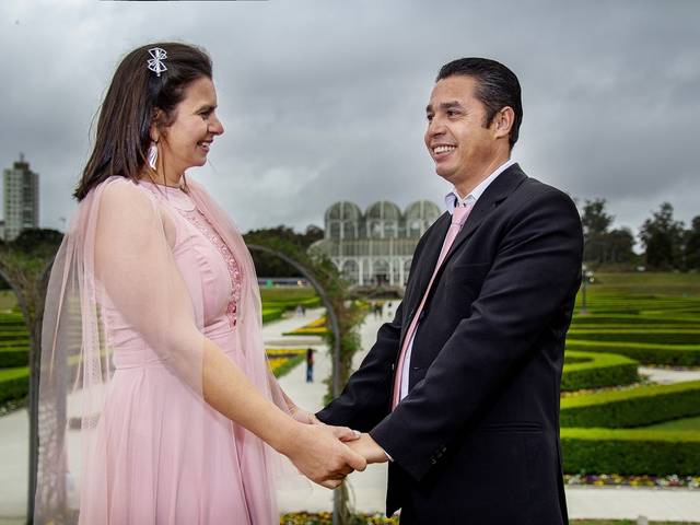 Casais de Gilmar e Aparecida