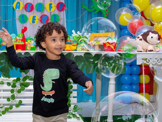 aniversários de Asafe Levi 5 anos
