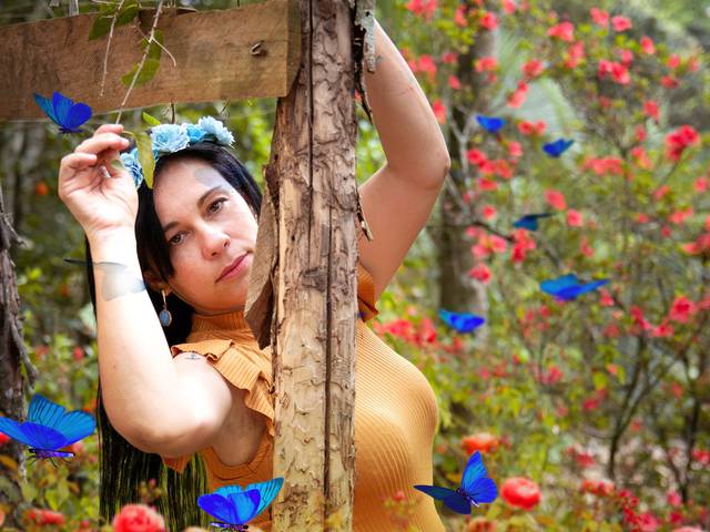 Ensaio feminino de Vivi