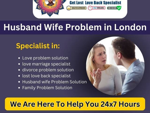 Husband-Wife Problem of Expert Husband-Wife Problem Solution Astrologer in London, UK | Astrologer MD Sharma 