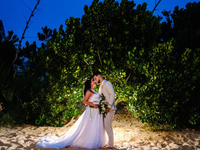 CASAMENTOS de Casamento na Praia de Balneário Camboriú | Jheny + Yuri