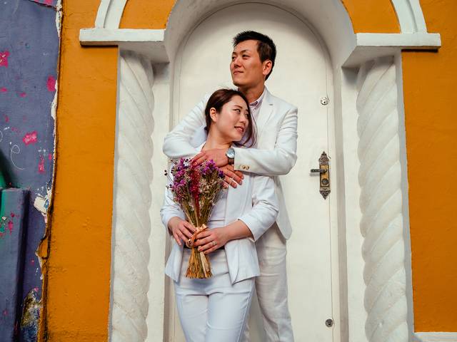 PRÉ CASAMENTO de Ensaio de Pré Wedding Urbano | Tae + Sotaro