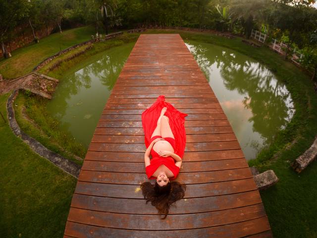 Gestante de Simoni Sampaio