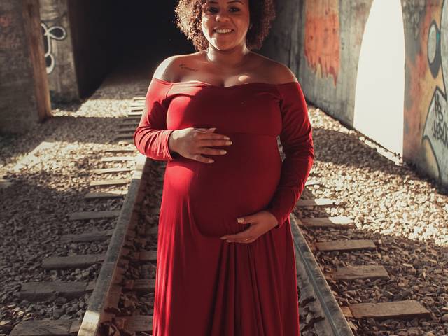 Gestante de Mamãe Kessely