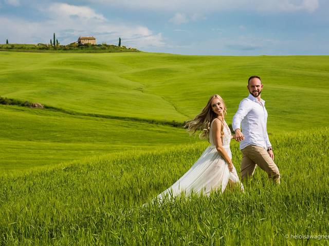 Internacional de Pre Wedding Ana e Leandro | Toscana | Itália